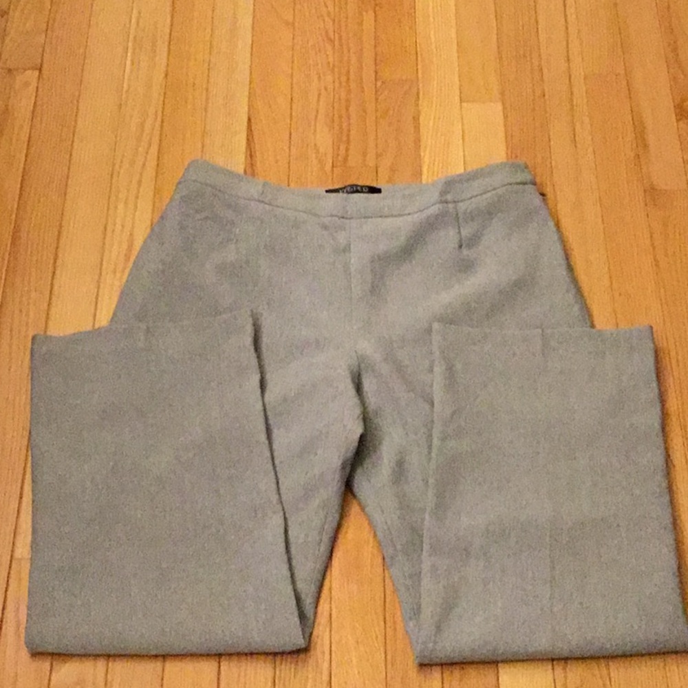 Kasper Black Heather Lined Side ZIP Pants